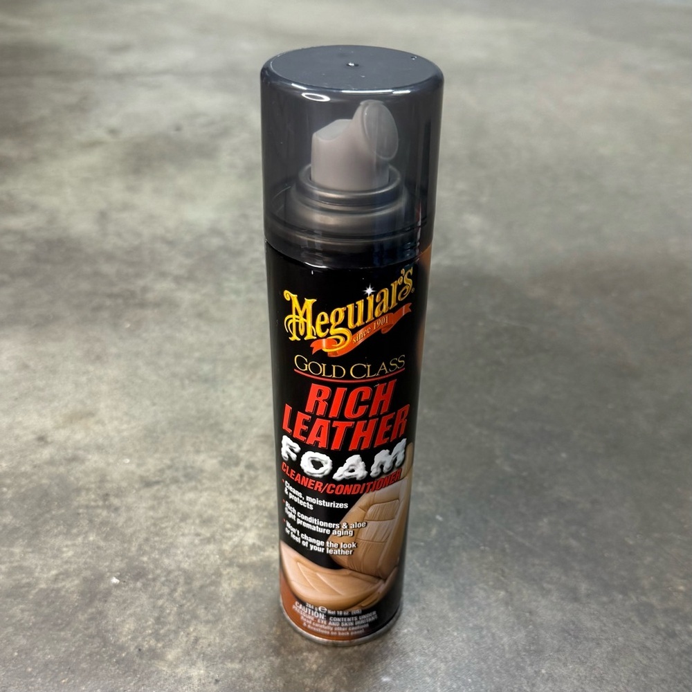Meguiars Gold Class Leather Foam 10oz Retired NOS Cleaner Conditioner